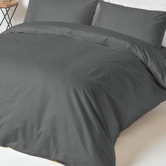 Pizuna 掛け布団カバー3点セット シングル400スレッドカウント 梳毛ロングステープル綿100％サテン織り洗濯機で洗える掛け布団カバーセッ