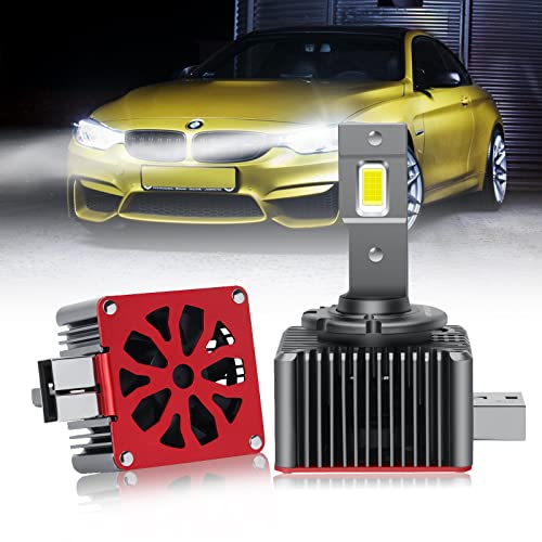 「OPPLIGHT最新型」 D1S LED バルブ LEDヘッドライト 車検対応 純正同形状 ポン付け HIDをLED化 BMW ベンツ 12V/24V車対応 35W 11600LM