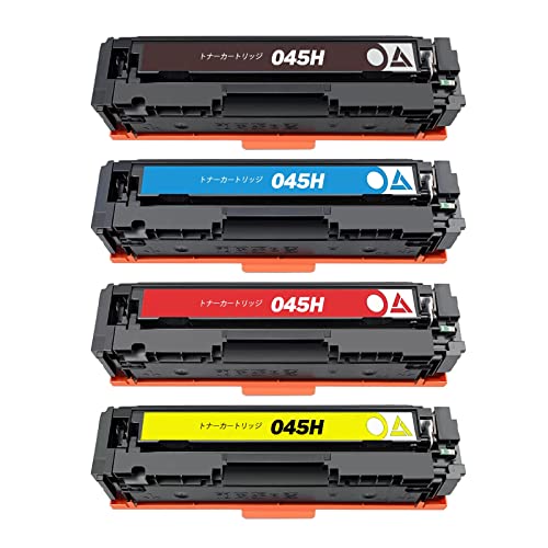 キヤノン(Canon)用互換トナーカートリッジCRG-045H トナーCRG-045HBLK CRG-045HCYN CRG-045HMAG CRG-045HYEL 4色セット対応機種:LBP611C の通販は