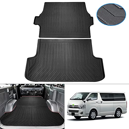 Mixsuper トヨタ ハイエース 200系 ワイドボディ車 専用 ラゲッジマット トランクマット 立体構造 カーゴマット ラゲージトレイ 車種専用の通販は 14,100円