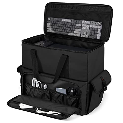 Trunab デスクトップキャリーケース デスクトップパソコン用キャリーバッグ PCタワー用バッグ デスクトップパソコン用キャリングケース の通販は