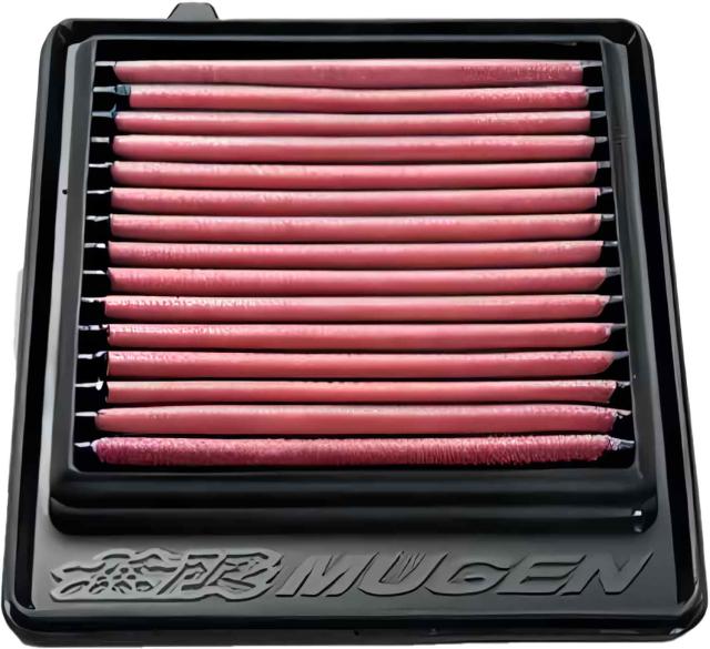 MUGEN (無限) 【ハイパフォーマンスエアーフィルター】 HI-PERFORMANCE AIR FILTER 17220-XMGB-K0S0 レッド