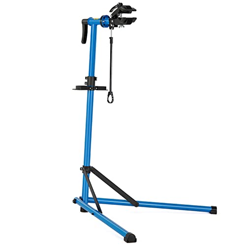 CXWXC 自転車 メンテナンススタンド ワークスタンド ロードバイク スチール製 高さ/角度調節可 折りたたみ式 ディスプレイスタンド 工具の通販は 10,075円