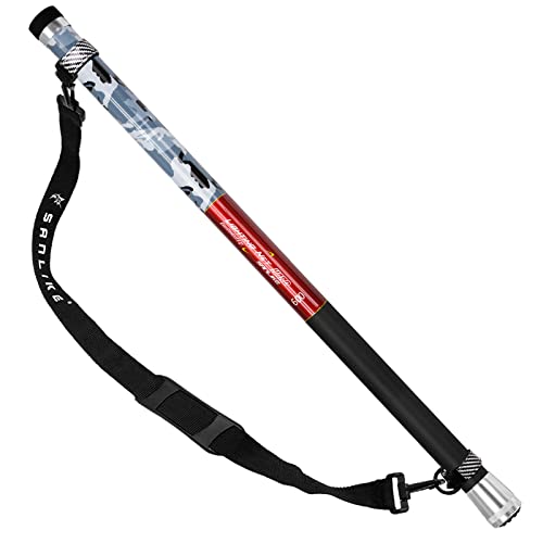 玉の柄 ランディングポール 競技玉ノ柄 タモの柄 ガラス繊維 超軽量 EVAハンドル 伸縮式 11段階 ベルト付き 携帯便利 コンパクト 5M