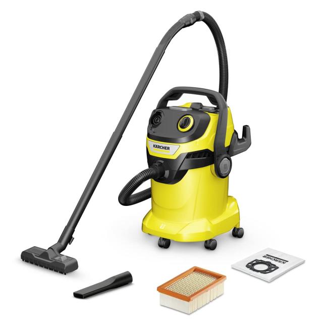 ケルヒャー(KARCHER)乾湿両用バキュームクリーナー WD5 V 1.628-310.0 グレー 容量25L
