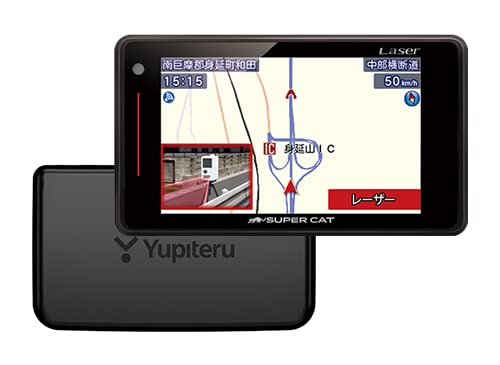 SUPER CAT レーザー＆レーダー探知機 LS330 2021年秋版 最新地図データ収録。 新型レーザー式＆新型レーダー式オービス対応。 レーザー探