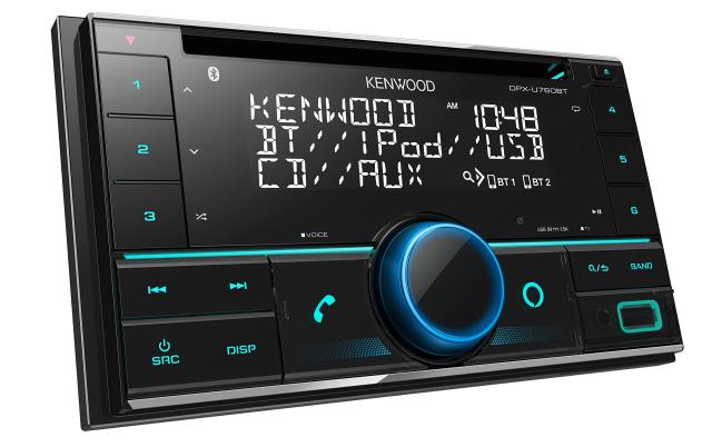 CDページ ケンウッド 2DINレシーバー DPX-U760BT MP3 WMA AAC WAV FLAC