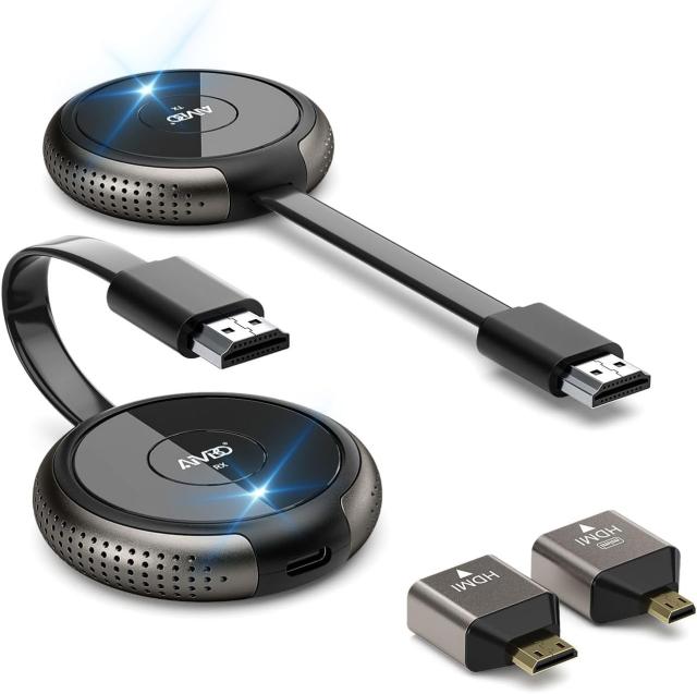 ワイヤレス hdmi 送受信 hdmi 無線 送受信機 AIMIBO 5Ghz/30M安定転送距離 説明会/ライブ配信/プレゼン/ゲーム/パーティーに適用 ビデオの通販は 14,471円