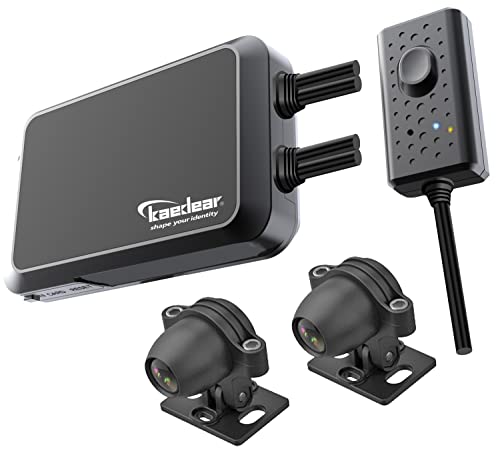 Kaedear (カエディア) バイク用 ドライブレコーダー バイク ドラレコ 防水 IP67 前後カメラ sony IMX323 1080P録画 200万画素 常時録画 の通販は 20,700円