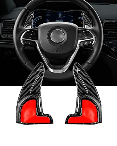 ジープ パドルシフトカバー シフト パドル エクステンション リアルカーボン製 ダッジ パドルシフトカバー パドルシフトエクステンション 7,659円