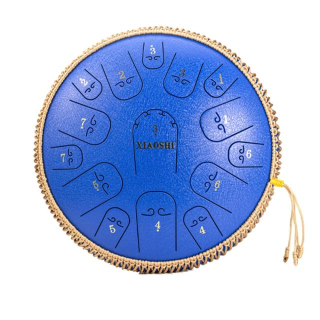 XIAOSHI スリットドラム 15音14インチC炭素鋼製 スチールドラム スリットドラム スチールドラム 15音 C調 XIAOSHI XIAOSHI スリット