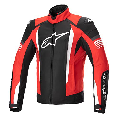 [Alpinestars] バイクジャケットブラック/ブライトレッド/ホワイト(サイズ:L) T-GP X WATERPROOFジャケット アジア 3205722