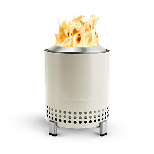 Solo Stove スタンド付き卓上ファイヤーピット |都市および郊外向けの低煙屋外ミニ火災 |ペレットまたは木材を燃料とする、安全な燃焼、