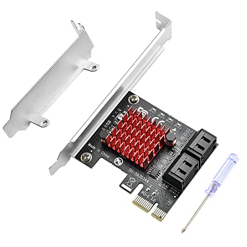 ELUTENG SATA 増設ボード 4ボード 6Gbps速度 pcie sata 増設 4ポート