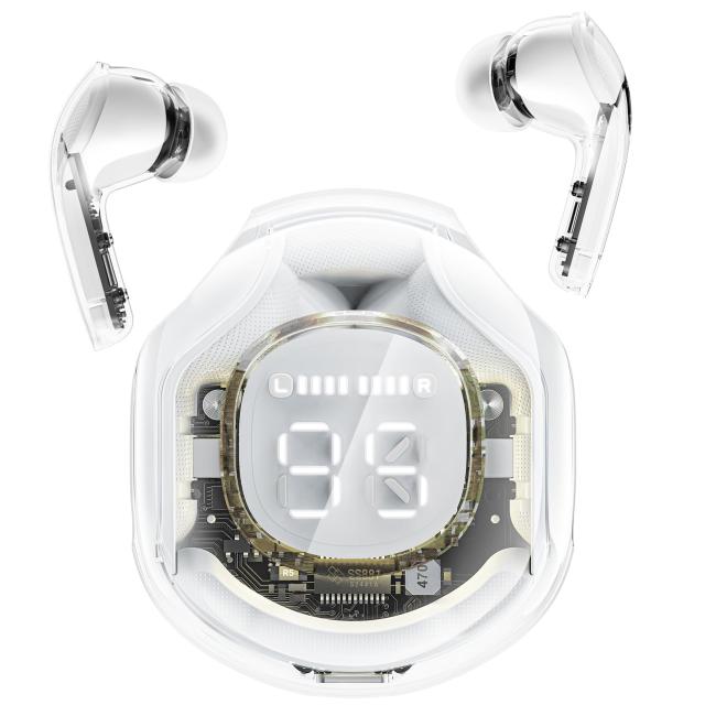 【2023新登場】ACEFAST ワイヤレス イヤホン Bluetooth 5.3+EDR搭載 SVE AI+ENC通話ノイズキャンセリング 低音10mm+高音6mmダイナミックの通販は