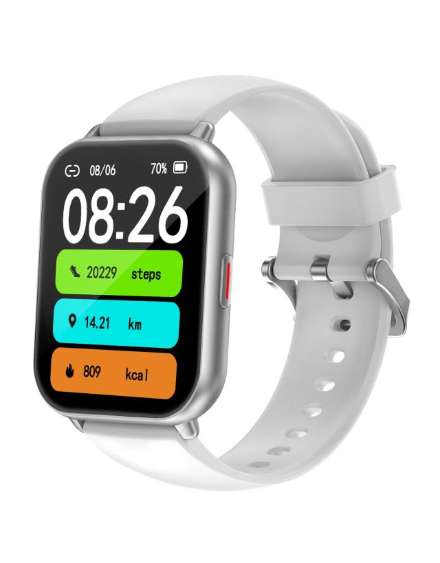 RUIMEN スマートウォッチ 通話機能付き レディース Smart Watch iPhone アンドロイド対応 女性生理周期管理 歩数計 腕時計 着信通知 懐中