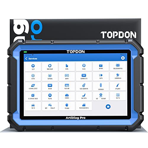 TOPDON ArtiDiag Pro obd2 診断機 日本語 車 故障診断機 12V obdスキャンツール 全車システム診断、31リセット機能、アクティブテスト,ト  その他カー用品・バイク用品