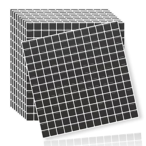 MORCART【20枚】タイルシール 防水 耐熱 キッチン 洗面所 トイレ DIY 家具やアイテムの装飾 モザイクタイルシート 壁紙シール 3D リメイ