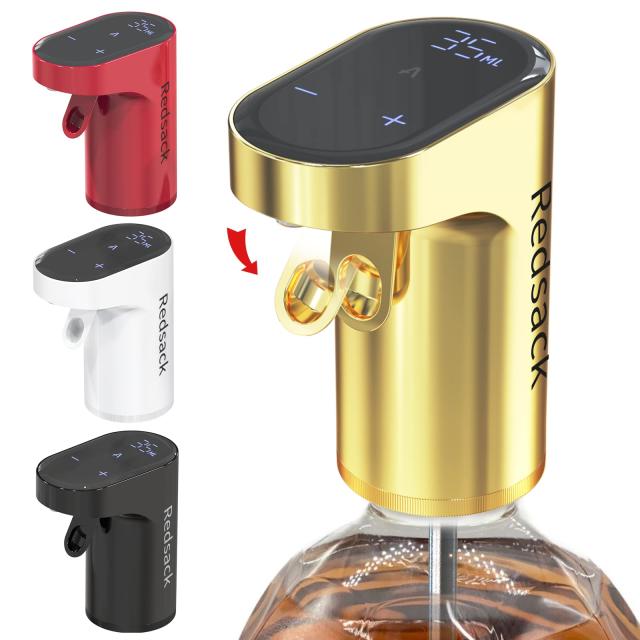Redsack (レッドサック) お酒計量ポンプ Redsack ウイスキー ポンプ 4l 定量 調整可，電動 定量 ディスペンサー
