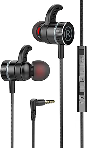 Kasott Soundmaster Pro V1 マイク付きゲーミングイヤホン【マイクミュート機能 】低音重視 イヤフォンヘッドホン カナル型 Nintendo Swiの通販は