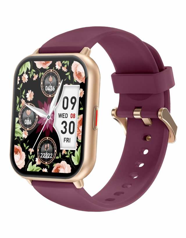 スマートウォッチ iPhone/Android対応 Bluetooth 通話機能付き 1.85インチ 大画面 腕時計 歩数計 Smart Watch 着信電話通知 IP68防水 ア 5,825円