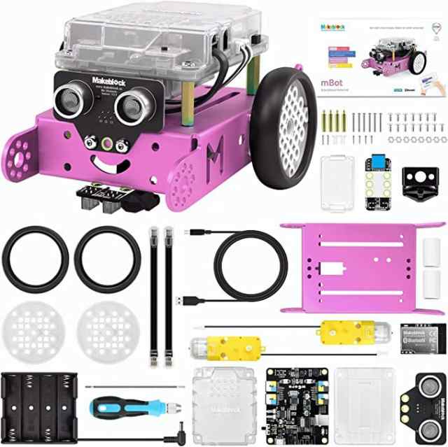Makeblock mBot ロボット プログラミング 小学生 ロボット おもちゃ 電子工作 キット 子供向け STEMプロジェクト コーディング ロボット