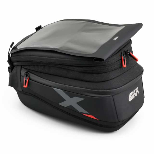 GIVI(ジビ) バイク用 タンクバッグ 20L インナー防水 容量可変式 タブレットホルダー付き タンクロック XL06 31705