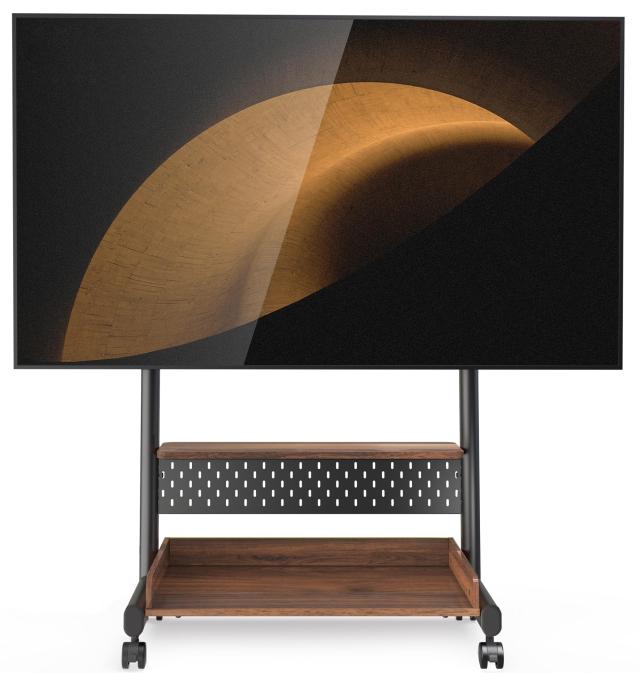 FITUEYES テレビスタンド Kシリーズ テレビ台 マウント付き 40〜85インチテレビ対応 耐荷重60kg 有孔ボード付き 高さ調節可能 大容量収納の通販は