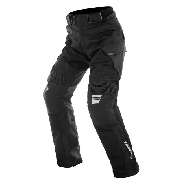 コミネ(KOMINE) バイク用 PK-7463 プロテクトアドベンチャーメッシュパンツ 07-7463 メンズ Black 6XL
