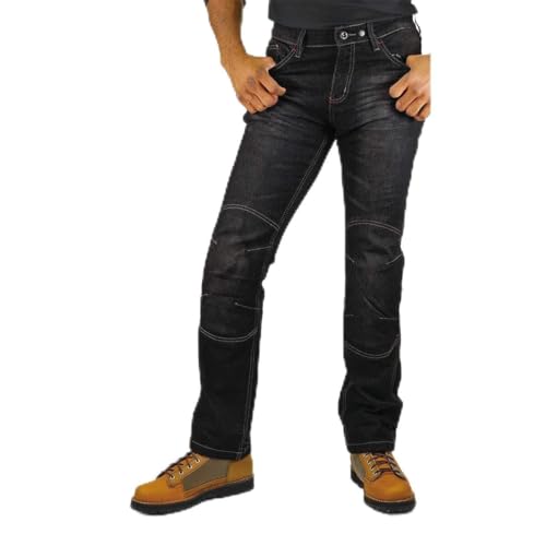 [KOMINE] バイク用 WJ-7323R ジーンズ 07-7323 メンズ Black 6XL