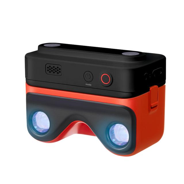 Kandao Qoocam EGO 3Dカメラ 4K 60FPS 180度立体視 3Dビューア付き VRデジタル 小型ビデオカメラ 手ブレ補正 旅行 ペット Vlog撮影（黒）