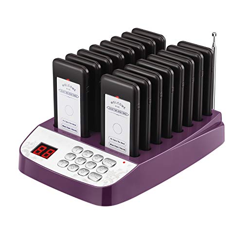 呼び出しベル 飲食店 呼び出しチャイム 飲食店 ワイヤレス 3つのリマインダーモード 病院 呼び鈴 呼び出し機 業務用呼び出しベル 1000mまの通販は 11,771円