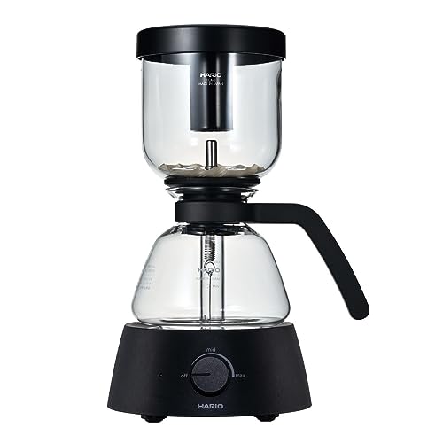 HARIO(ハリオ) Electric Coffee Syphon 3杯用 実用容量360mL ブラック 電気式 サイフォン コンパクト HARIO Glass ECA-3-B 11,958円
