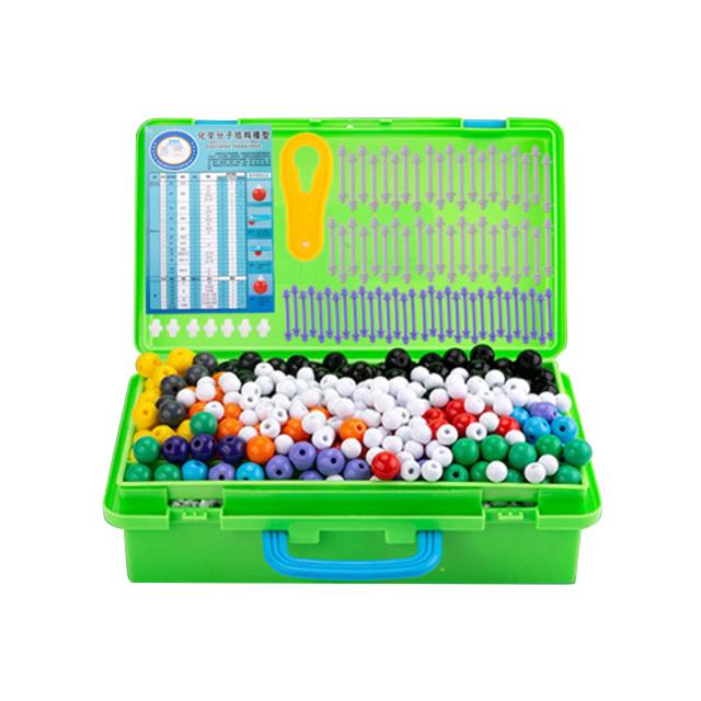 TeamSky 分子モデルキット 有機無機化学分子構造モデル 原子398個 リンク512個 新？VSEPR模型 分子構造模型 分子モデル セット 組み立ての通販は