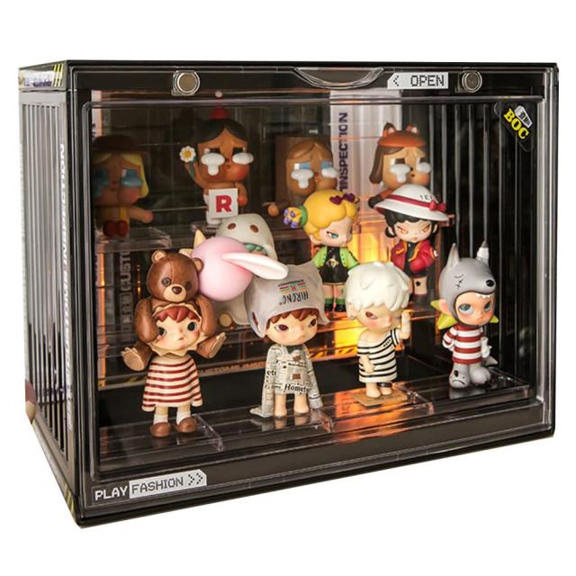 PFLife フィギュアケース コレクションケース ミニフィギュアケース ポップマートケース フィギュアケース 段 フィギュアケース 小さい の通販は