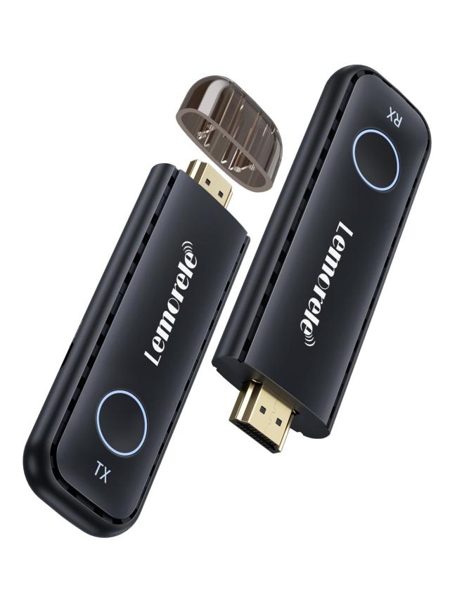 Lemorele ワイヤレス HDMI 送受信機 セット 小型 50M無線ミラーモード 拡張モード ８台増設可能 設定不要【2023新版 Mini送受信機 セットの通販は