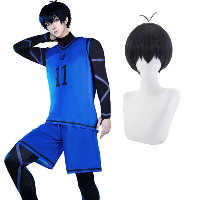 NOKIJP] ブルーロック コスプレ 潔 世一 コスプレ衣装 ウィッグ付き 潔