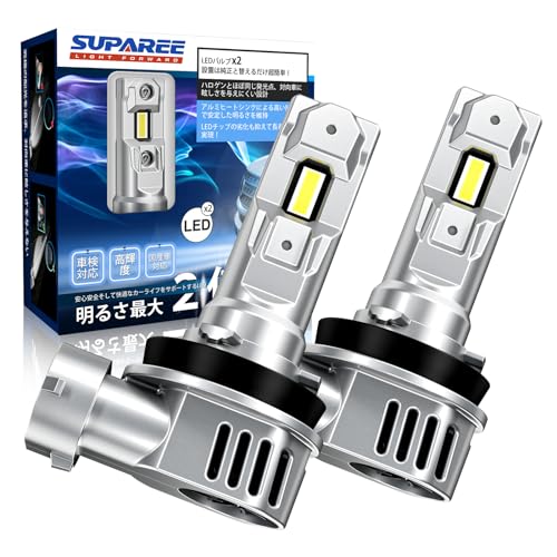 「2023超爆光モデル」SUPAREE H11 LED ヘッドライト LED フォグランプ H8 LED フォグ H16 LED 爆光 30W*2 6500K DC12V ハロゲンサイズ 三の通販は 5,476円