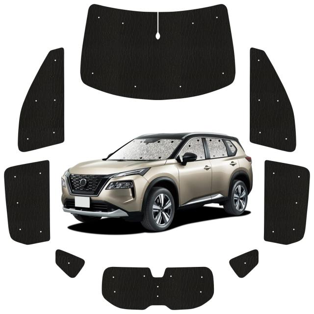 趣味職人 サンシェード シームレス ライト 新型 エクストレイル T33系 T33 SNT33 e-POWER 対応 『05s-b027-sa』の通販は 11,138円