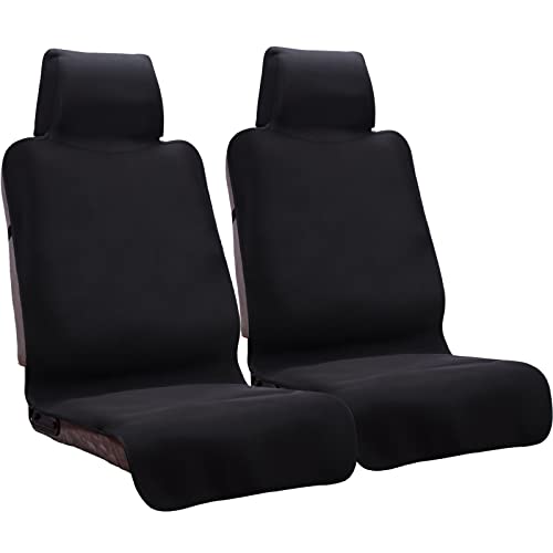 DREAMANIA 2セット シートカバー 防水 車用 前席 エプロンタイプ 汚れ防止 抗菌防臭 カーシートカバー フロント 取付簡単 普通車用 ヨガ の通販は 5,849円