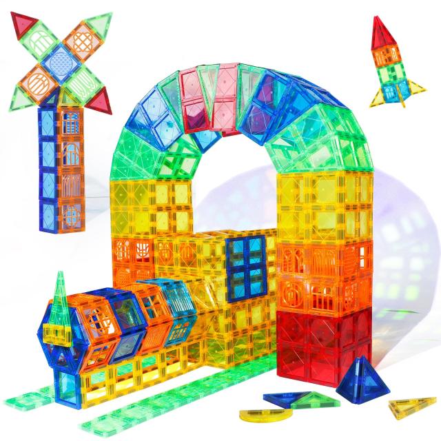 MAGBLOCK 56ピース マグネットブロック 6.5cm 磁石ブロック 子供