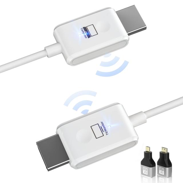 ワイヤレスHDMI 小型 収納に便利 無線化 送受信機セット HDMI 無線 30m安定転送距離 1080P/5Ghz WIFI＆設定不要 映像音声同期出力 TV/PC/Mの通販は