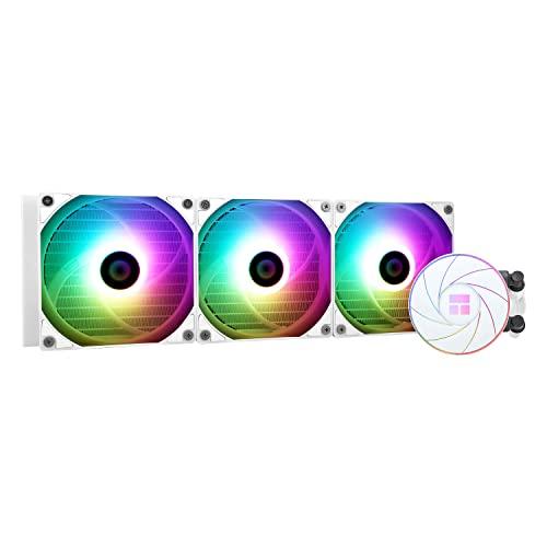 Thermalright AQUA ELITE 360 WHITE ARGB 水冷CPUクーラー、360冷却列サイズ、120mm PWMファン×3、S-FDBベアリング、AMD/AM4/AM5、INTELの通販はその他パソコン・PC周辺機器