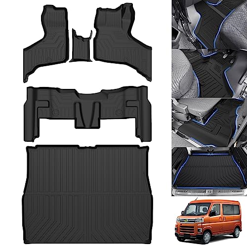 Jiooy？ダイハツ 新型 アトレー S7系 フロアマット＋セカンドマット＋