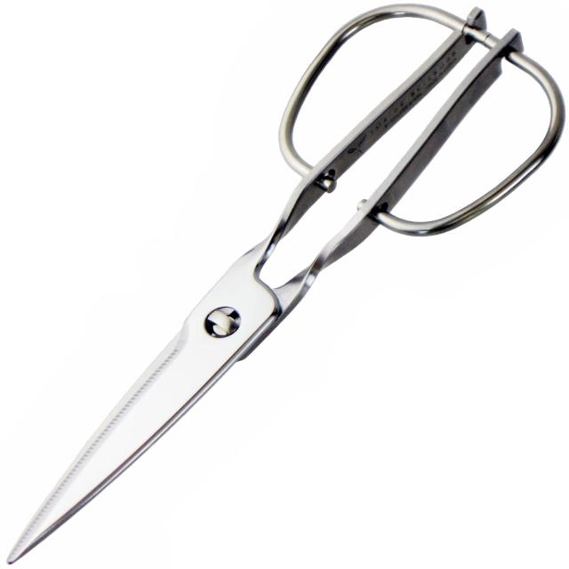 ナガオ キッチンバサミ キッチンスパッター 鏡面仕上げ 20.3cm オールステンレス 食洗機対応 分解して洗える 日本製