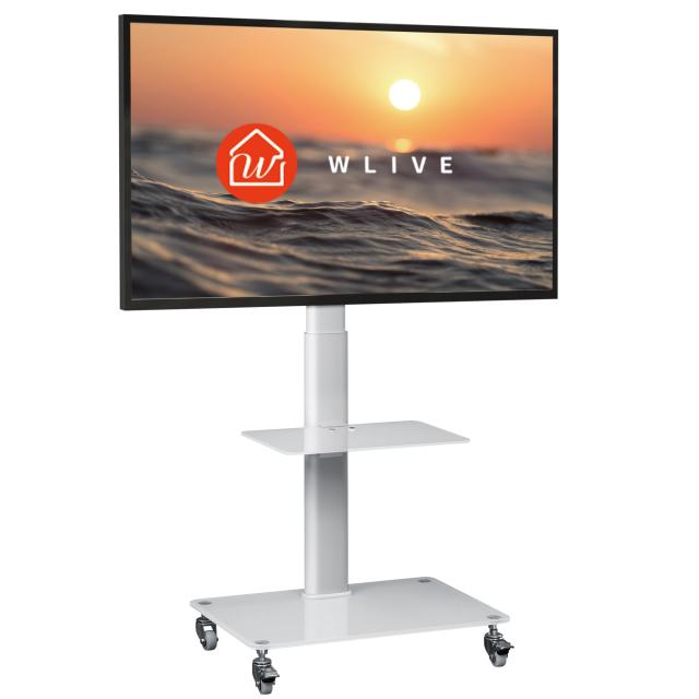 WLIVE テレビスタンド 壁寄せテレビスタンド 30-65インチ対応 キャスター付き 壁寄せ VESA規格 横100-600mm 縦100-400mm tvスタンド 液晶