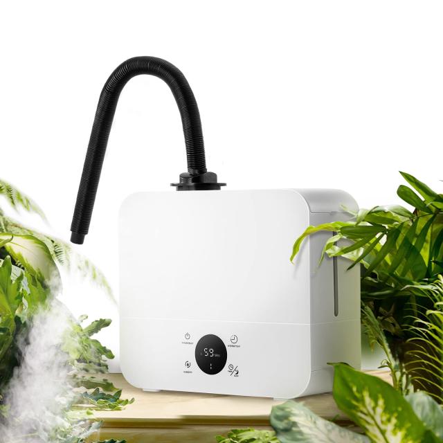 Moongiantgo 爬虫類加湿器 デジタル植物用加湿器 給水ラクラク リモコン付 湿度40-90％調節 卓上/壁掛け 2.5L大容量タンク 静音 デジタル