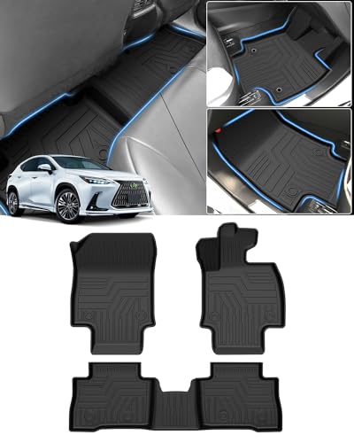 Cartist レクサス 新型 NX NX250 NX350h NX450h+ フロアマット 立体カーマット 3Dフロアマット オートマ用 R3.11〜現行 セカンドマット の通販は 11,681円