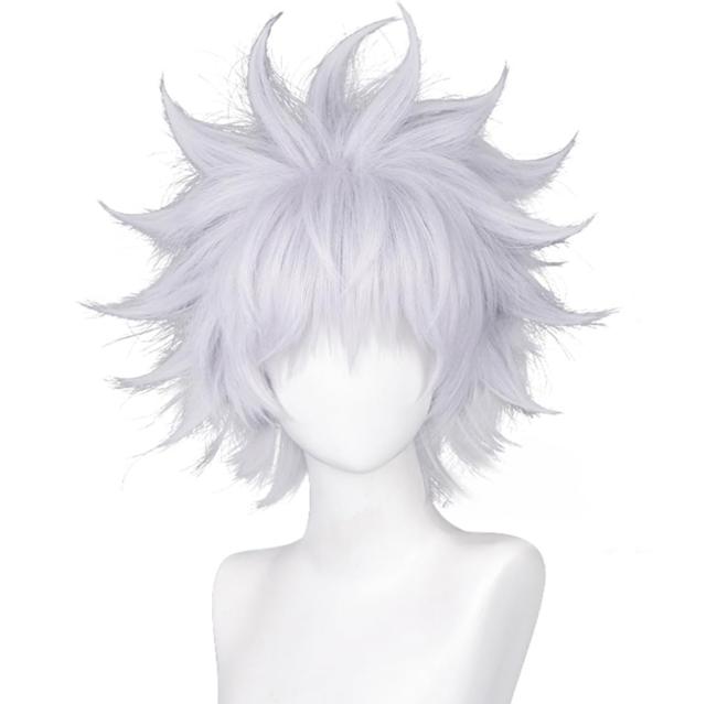 キルア　コスプレ　ウィッグ LAOBAO コスプレ ウィッグ キルア＝ゾルディック Killua Zoldyck