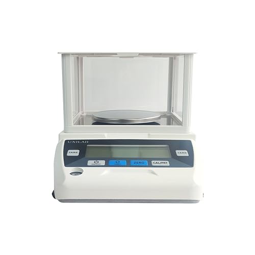 UXILAII デジタルはかり 精密スケール 0.001g dwt gn 単位 PSE 電源 デジタル 精密分析天びん 1mg 計量器 電子天秤 電子はかり 精密はか